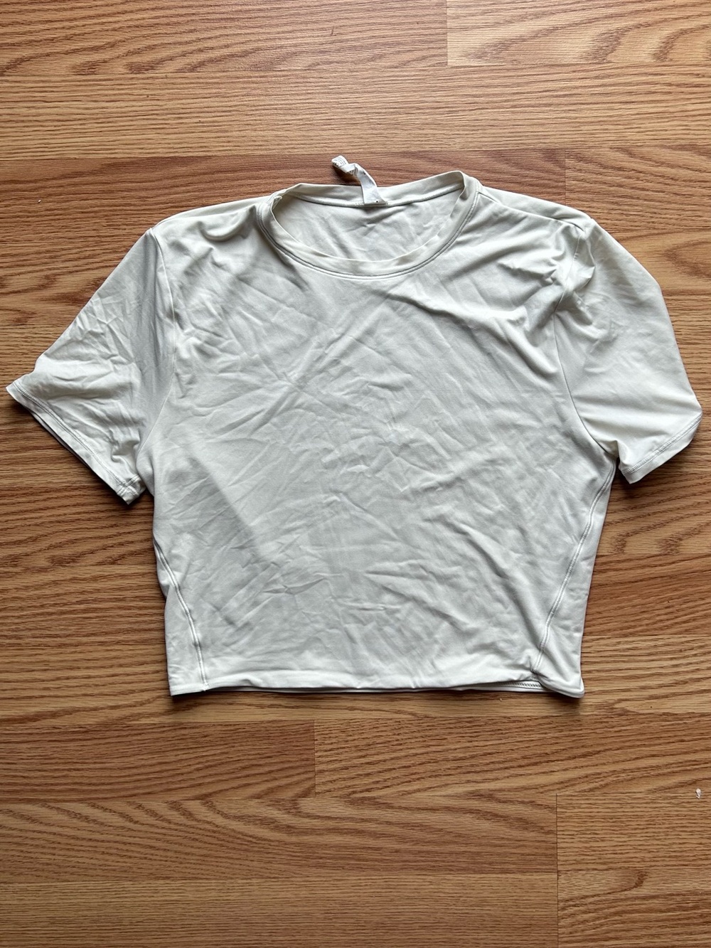 Lululemon Crop Top Size Large White